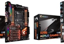 motherboard x299 gigabyte aorus gaming
