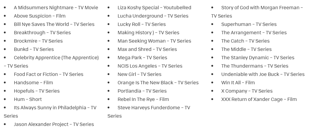 netflix 
