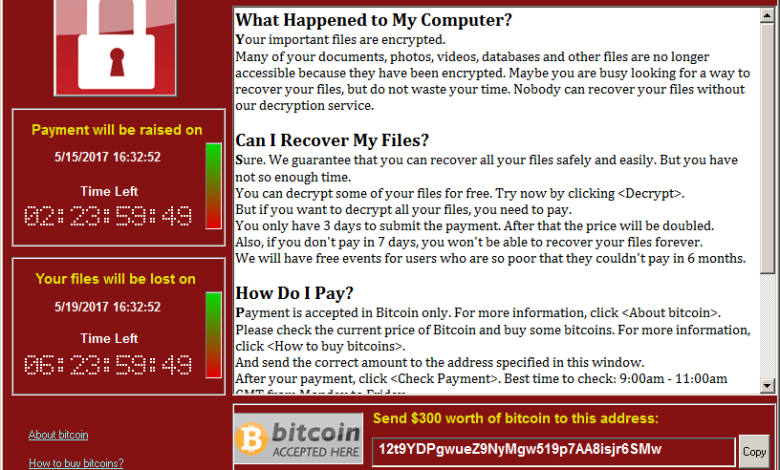 ransomware wannacry
