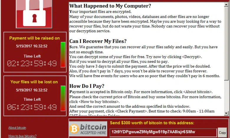 ransomware wannacry