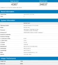 AMD Ryzen 7 1800X Geekbench 3 4.12 GHz