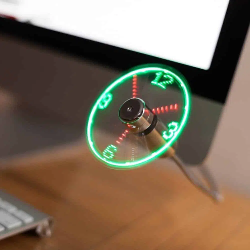 TRIXES Flexible USB reloj