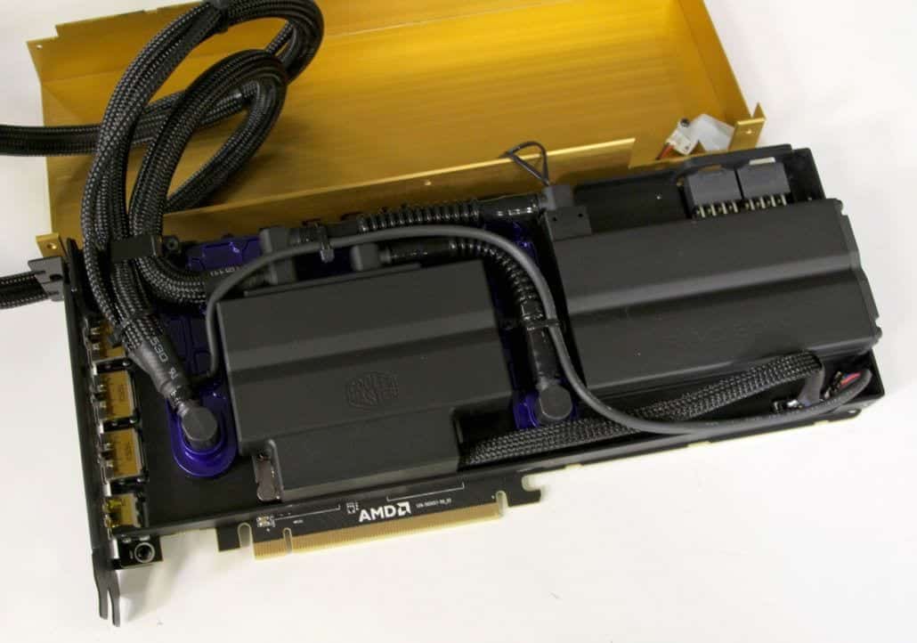 AMD Radeon Vega Frontier Edition Liquid Cooled cooler master