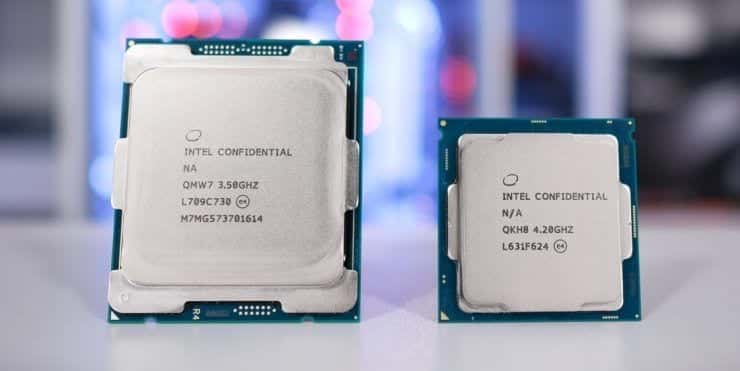 Core i7 7800X Core i7 7700K