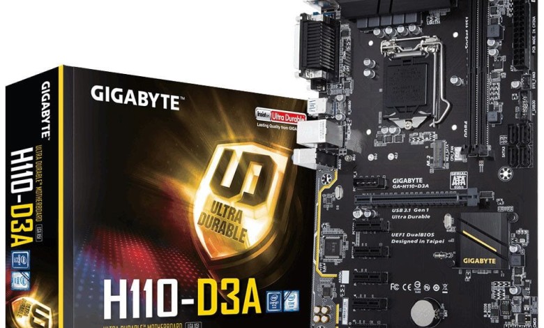 Gigabyte H110 D3A