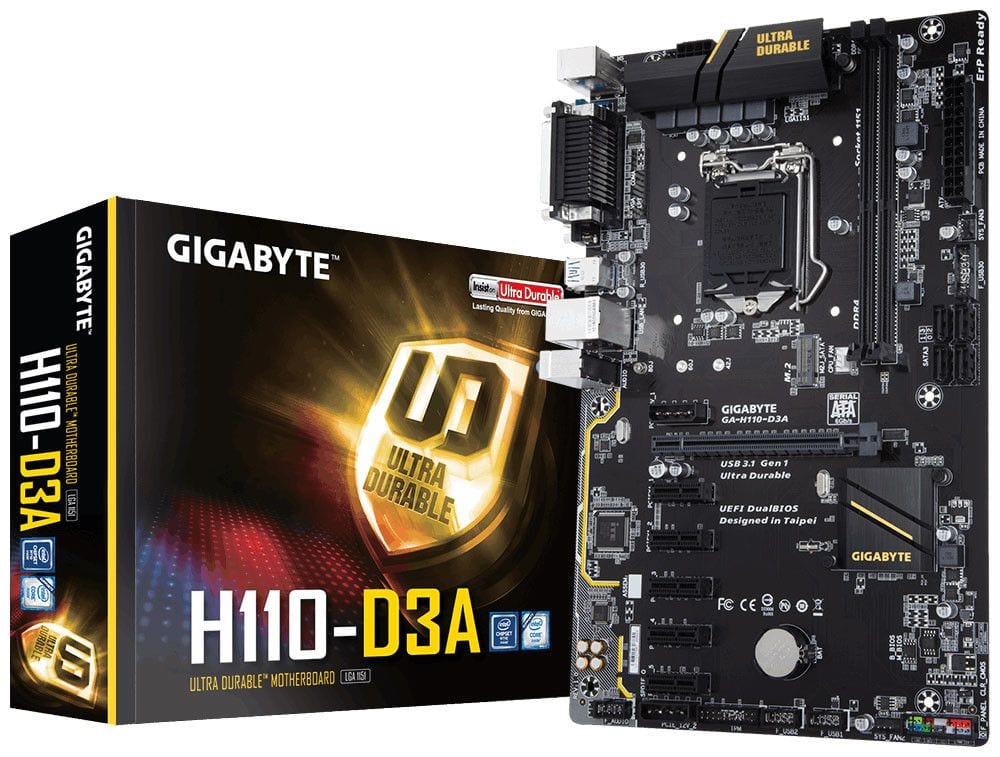 Gigabyte H110 D3A