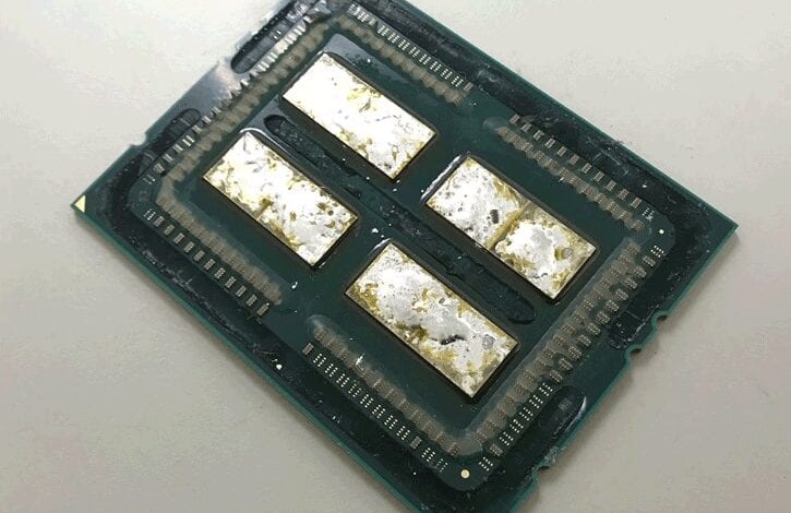 amd ryzen threadripper delidded