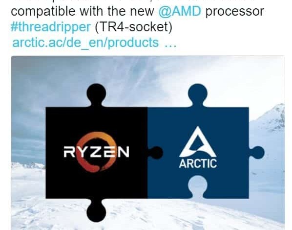 arctic amd ryzen threadripper disipador