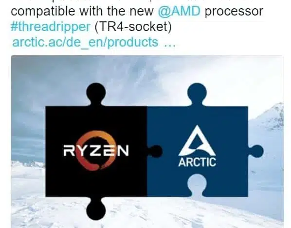 arctic amd ryzen threadripper disipador