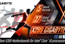 gigabyte x299 placa base record