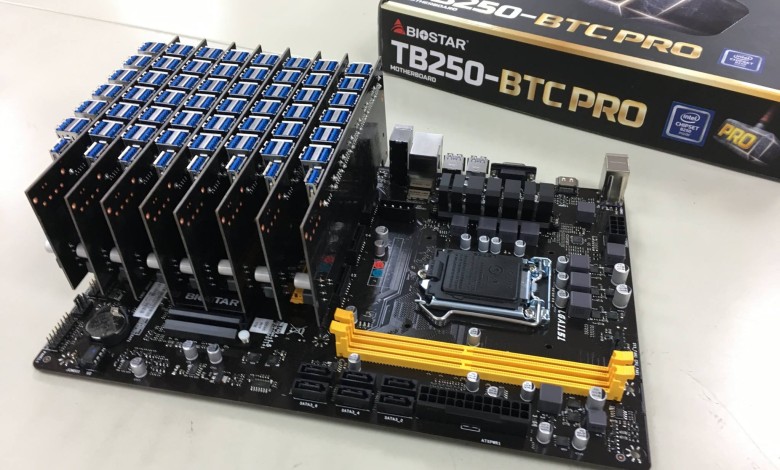 Biostar placa base minado altcoin