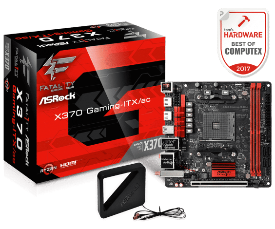 Fatal1ty X370 Gaming ITXacL1