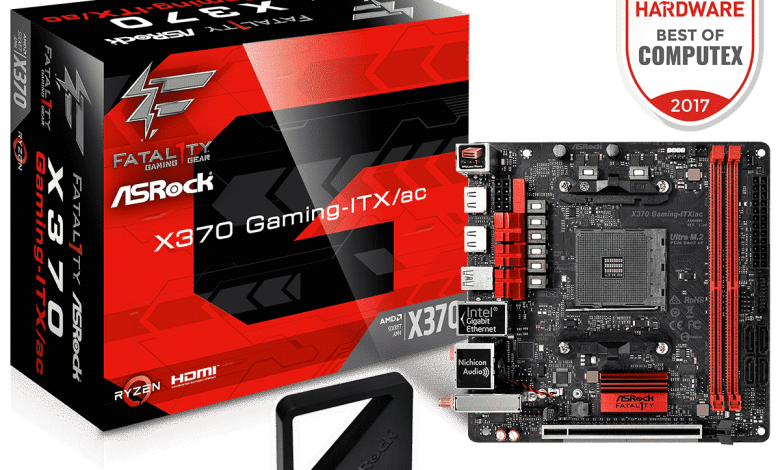 Fatal1ty X370 Gaming ITXacL1