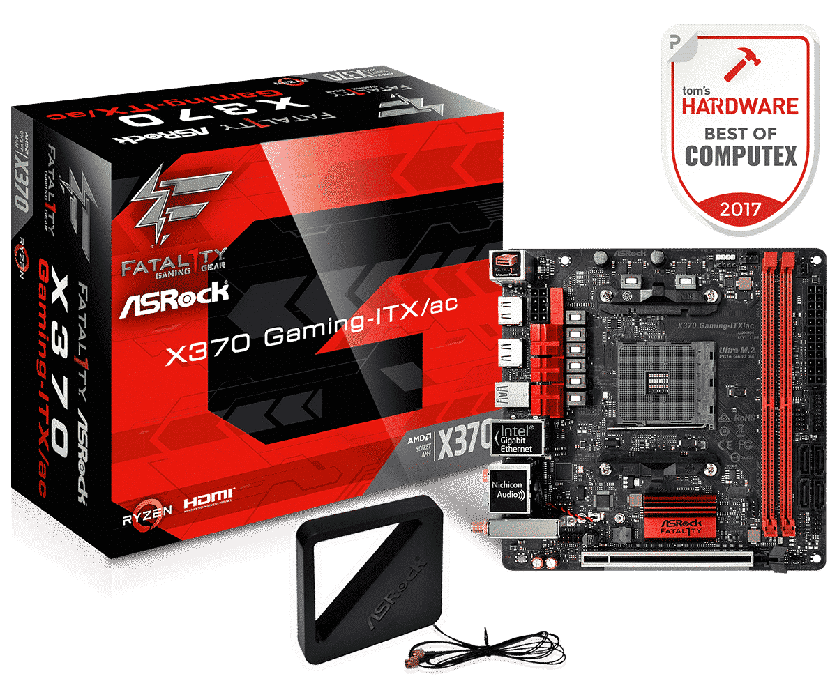 Fatal1ty X370 Gaming ITXacL1