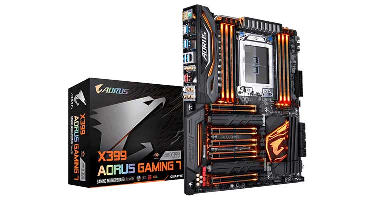 GIGABYTE presenta la placa base X399 AORUS Gaming 7