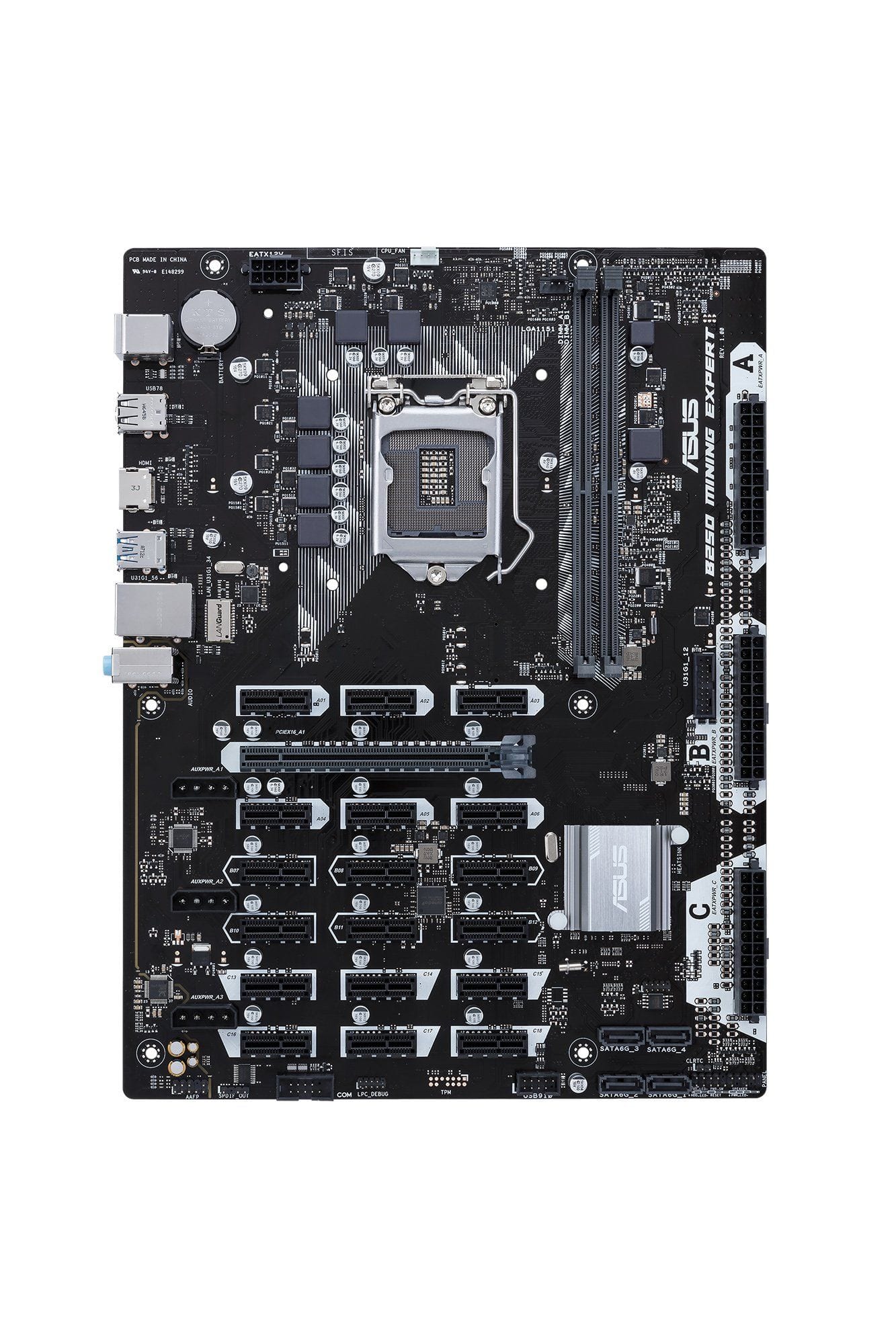 asus b250 mining placa base