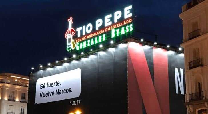 narcos se fuerte puerta del sol netflix