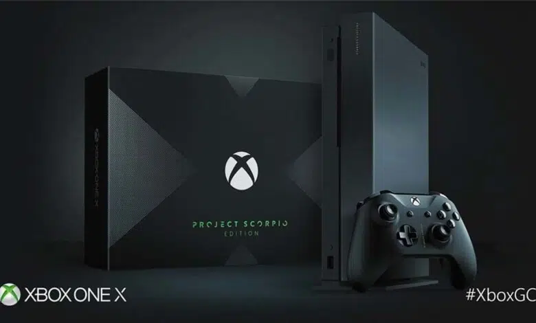 xbox one x project scorpio edition