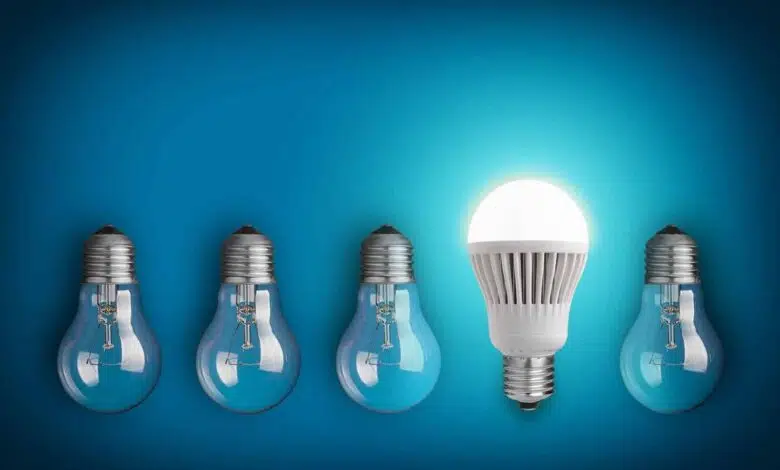 bombilla led incandescente