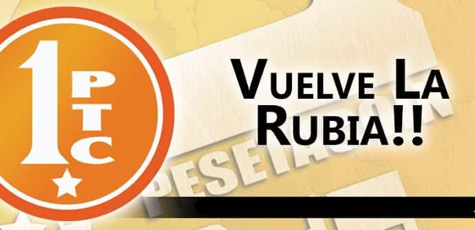 pesetacoin vuelve la rubia