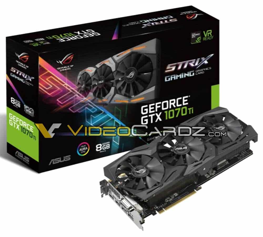 ASUS STRIX GTX 1070 Ti