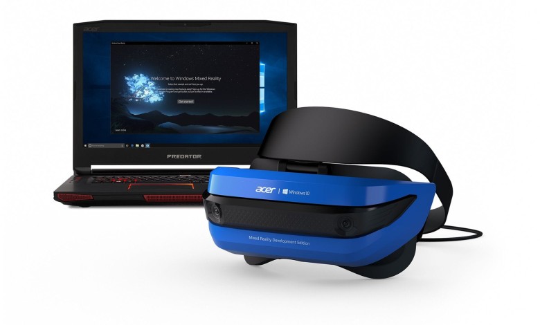 Acer Windows Mixed Reality Development Edition headset