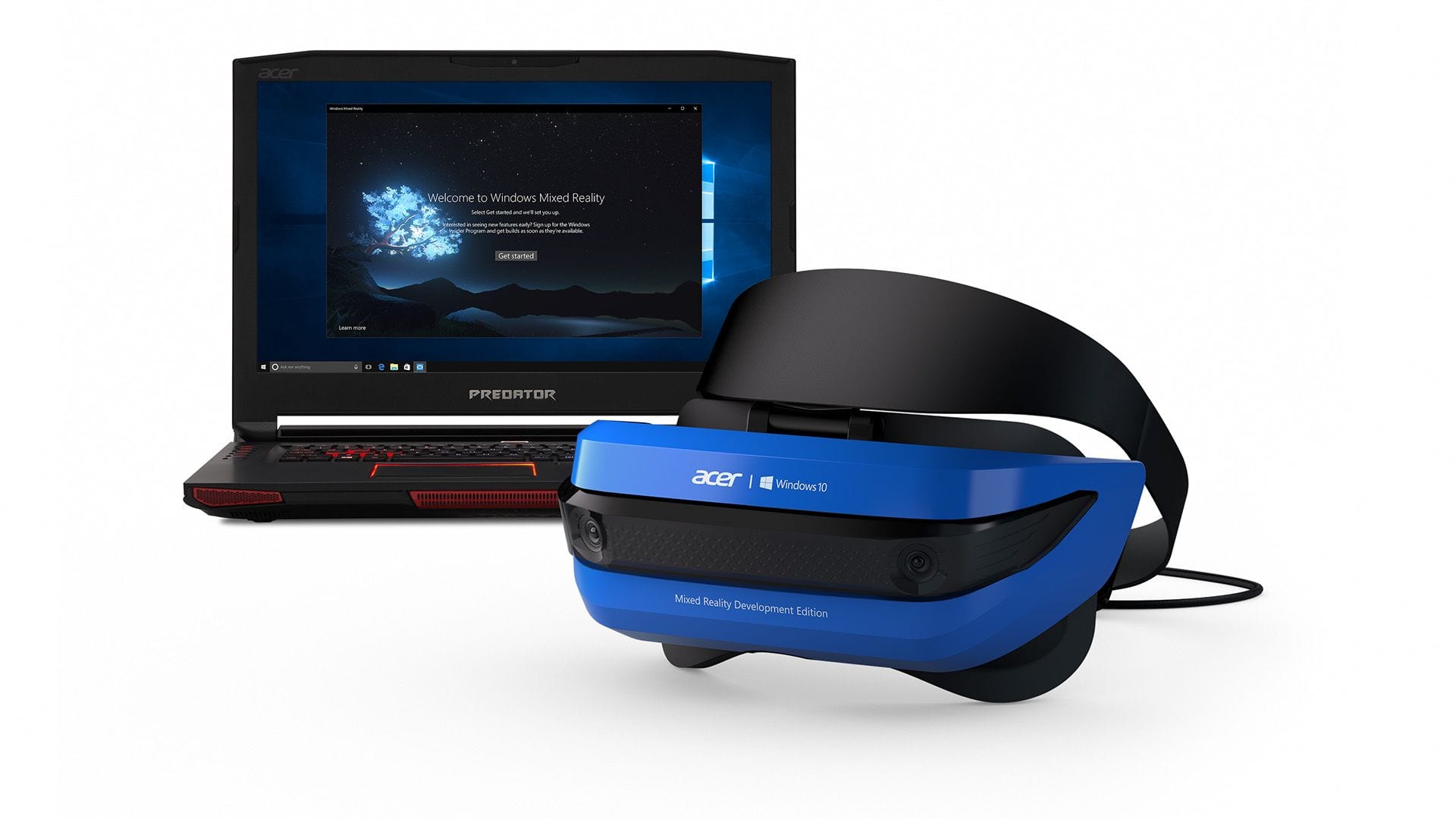 Acer Windows Mixed Reality Development Edition headset