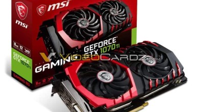 MSI GTX 1070TI GAMING