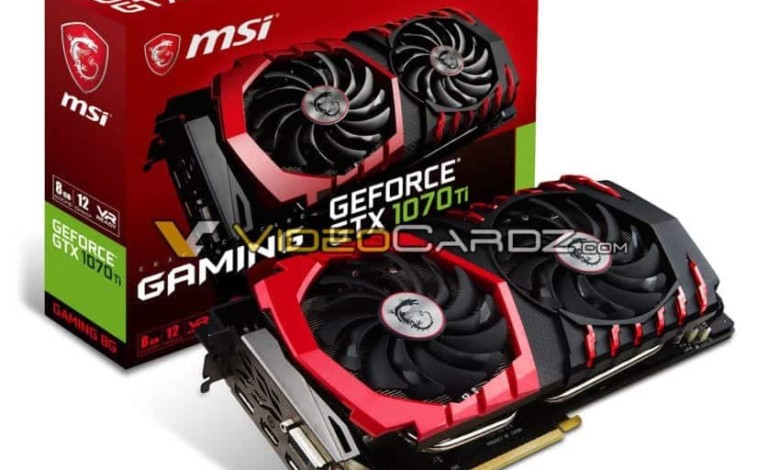 MSI GTX 1070TI GAMING