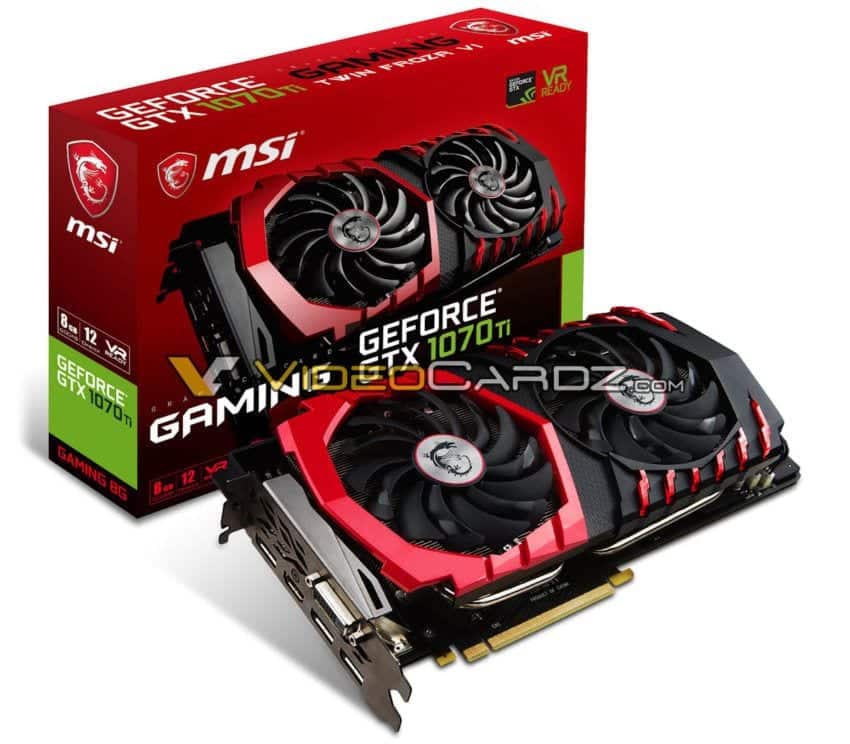 MSI GTX 1070TI GAMING