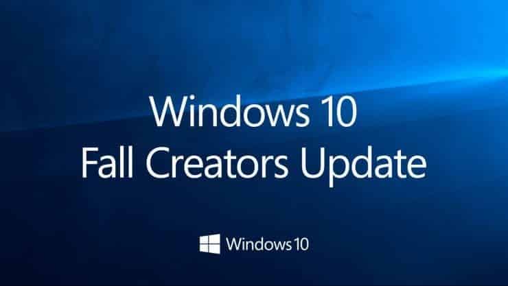 Windows 10 Fall Creators