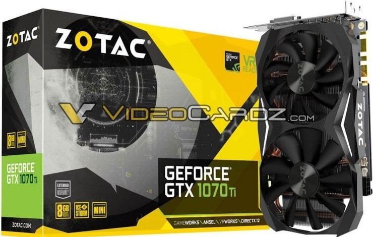 Zotac GeForce GTX 1070 Ti Mini 1