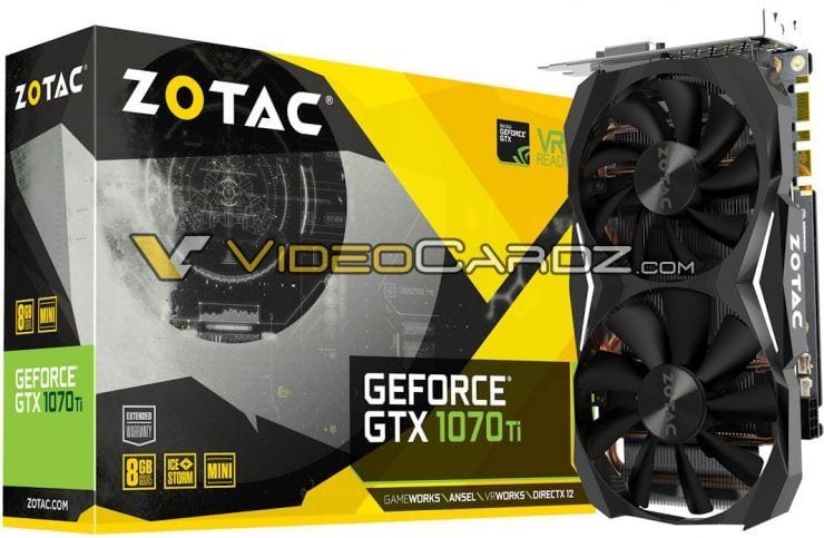 Zotac GeForce GTX 1070 Ti Mini 1