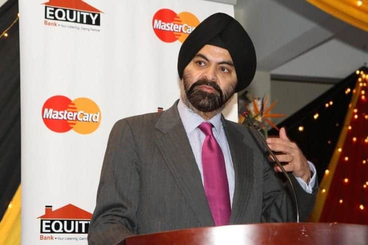 ajay banga mastercard bitcoin