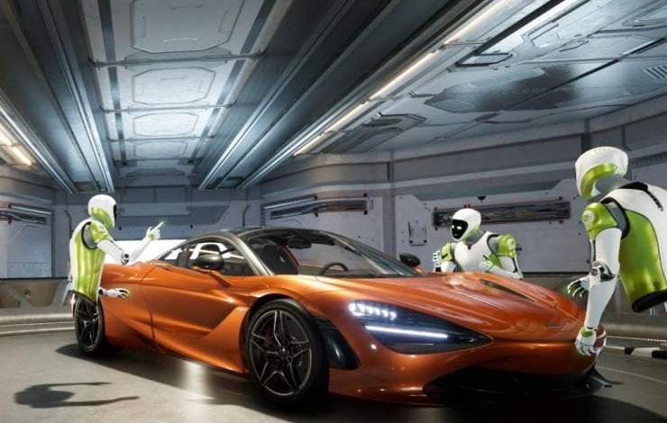 nvidia holodeck vehiculo