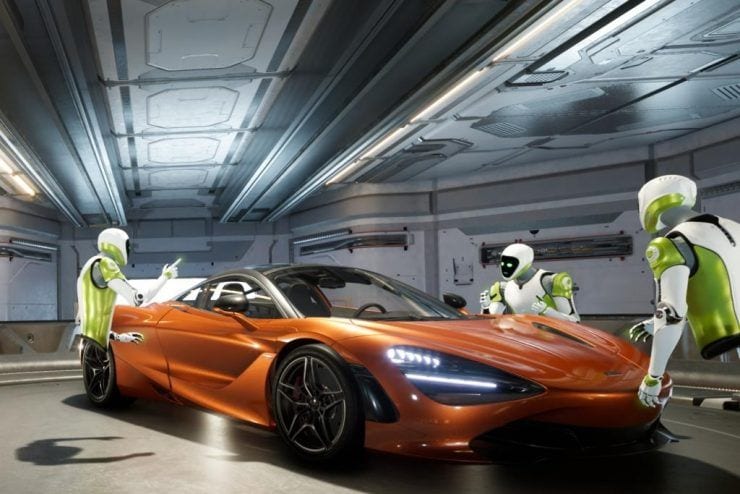 nvidia holodeck vehiculo