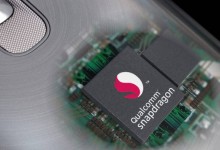 qualcomm chip behind back