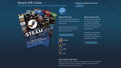 steam tarjeta regalo