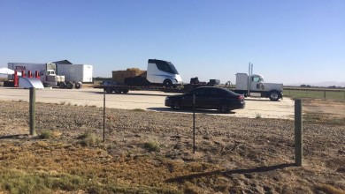 tesla semi truck leak