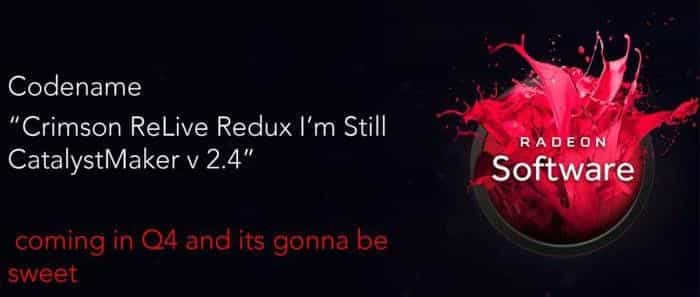 AMD Radeon Crimson ReLive Redux 1