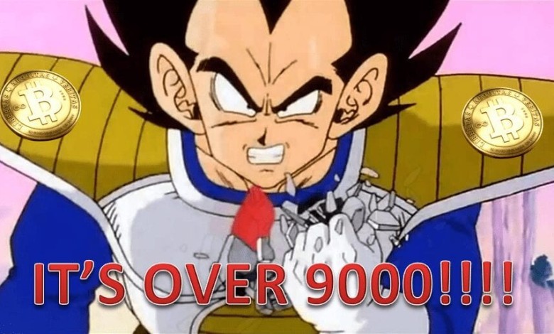BITCOIN VEGETTA ITS OVER 9000