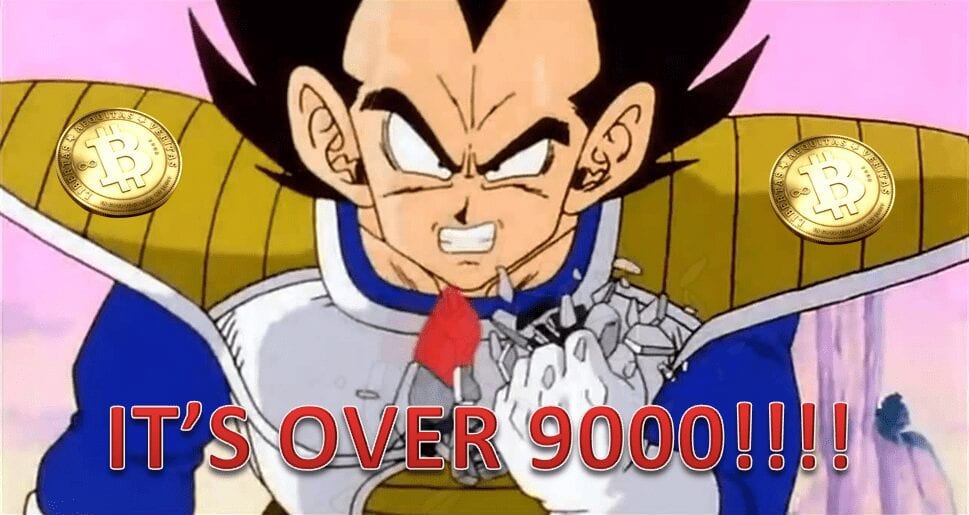 BITCOIN VEGETTA ITS OVER 9000