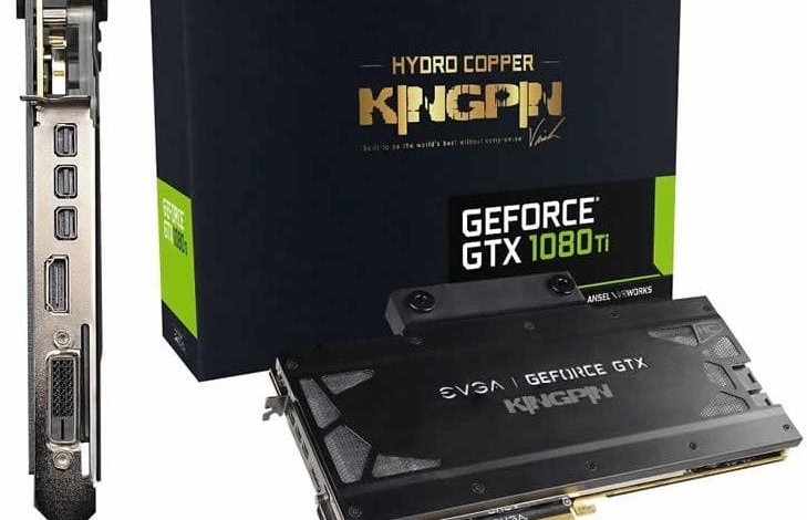 EVGA GTX 1080 Ti KINGPIN Hydro Copper