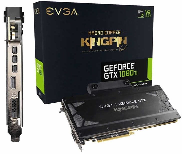 EVGA GTX 1080 Ti KINGPIN Hydro Copper
