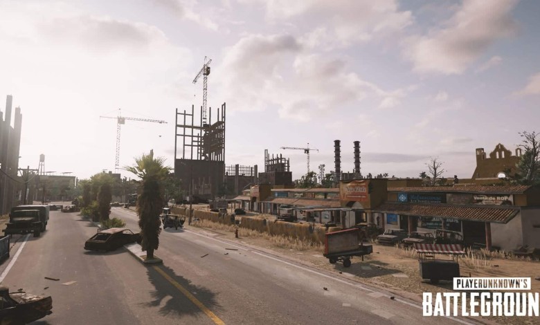 PlayerUnknown’s Battlegrounds desert map 1