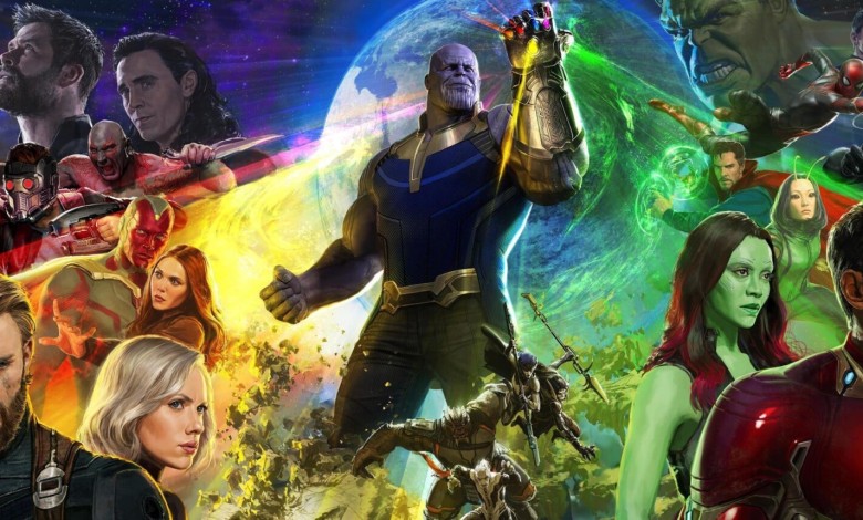 The Avengers. Infinity War scaled