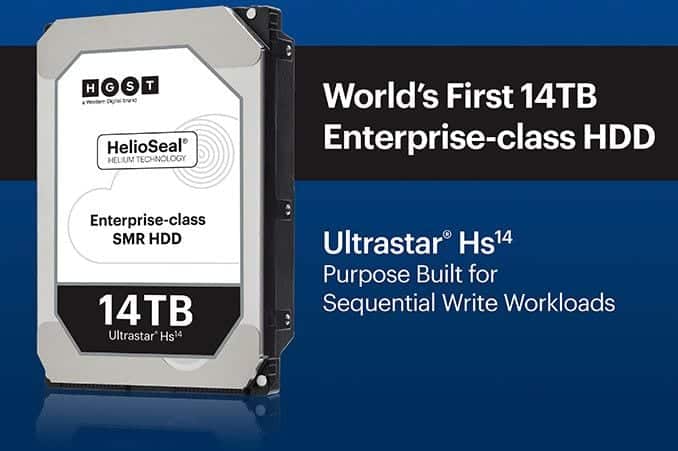 Wester Digital Enterprise UltraStar HS14 de 14TB
