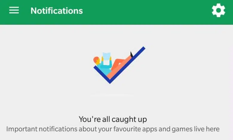 google play store notificaciones