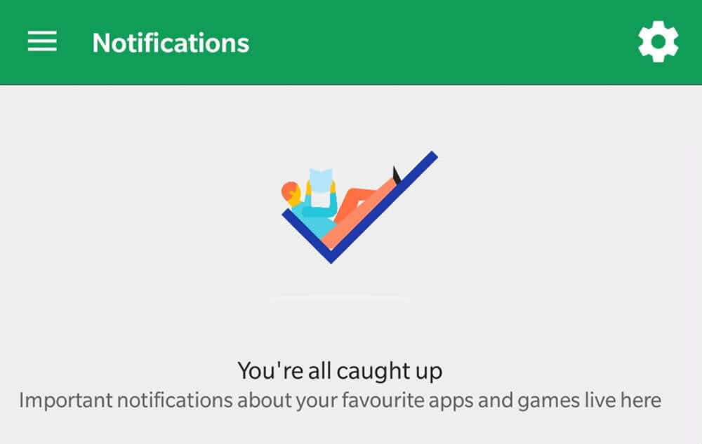 google play store notificaciones