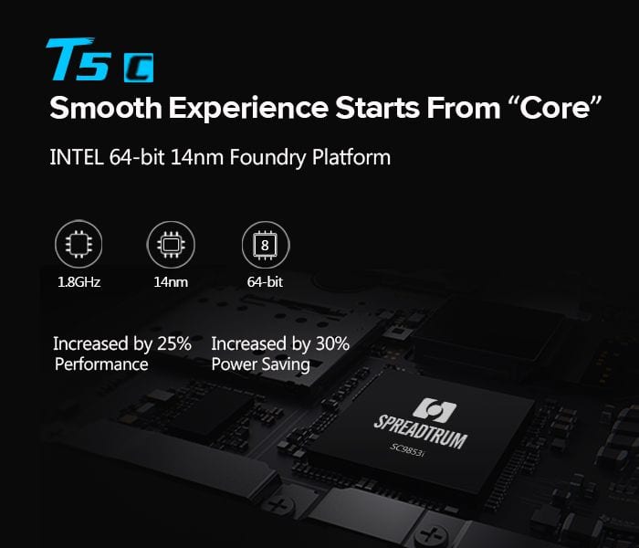 intel spreadtrum leagoo t5c